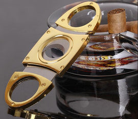 Gold-plated Pocket Cigar Cutter