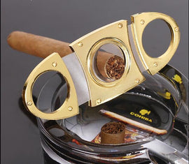 Gold-plated Pocket Cigar Cutter