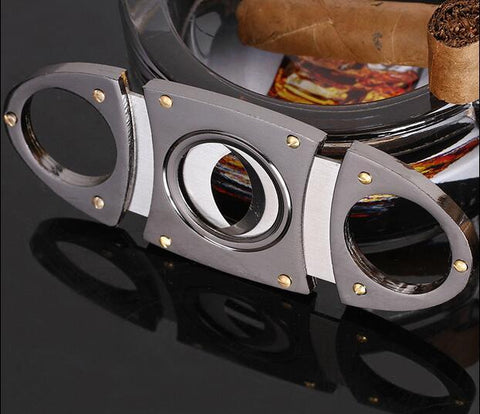 Gold-plated Pocket Cigar Cutter