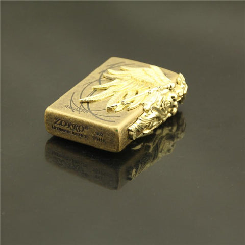 Vintage Carving Cigarette Lighter